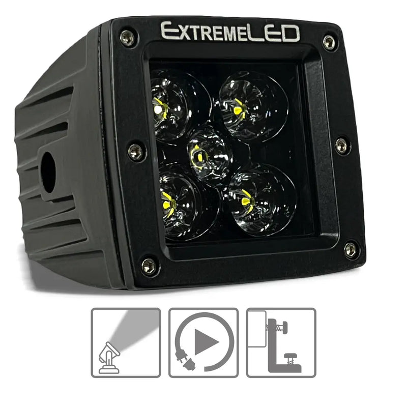 Extreme LED 3" Stealth Dual Row Series Light Pod