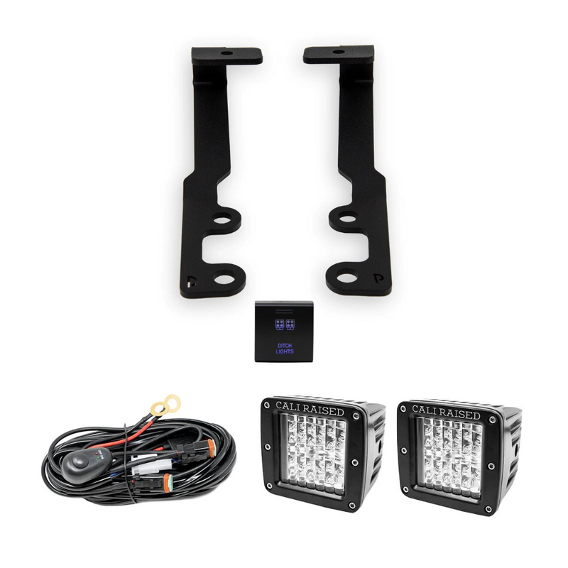 Cali Raised Low Profile Ditch Light Kit for Tacoma (2024-2025)