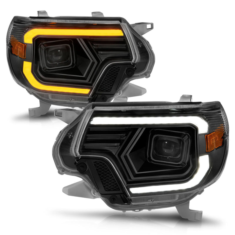 Anzo LED Projector Plank Style LED Headlights for Tacoma (2012-2015)