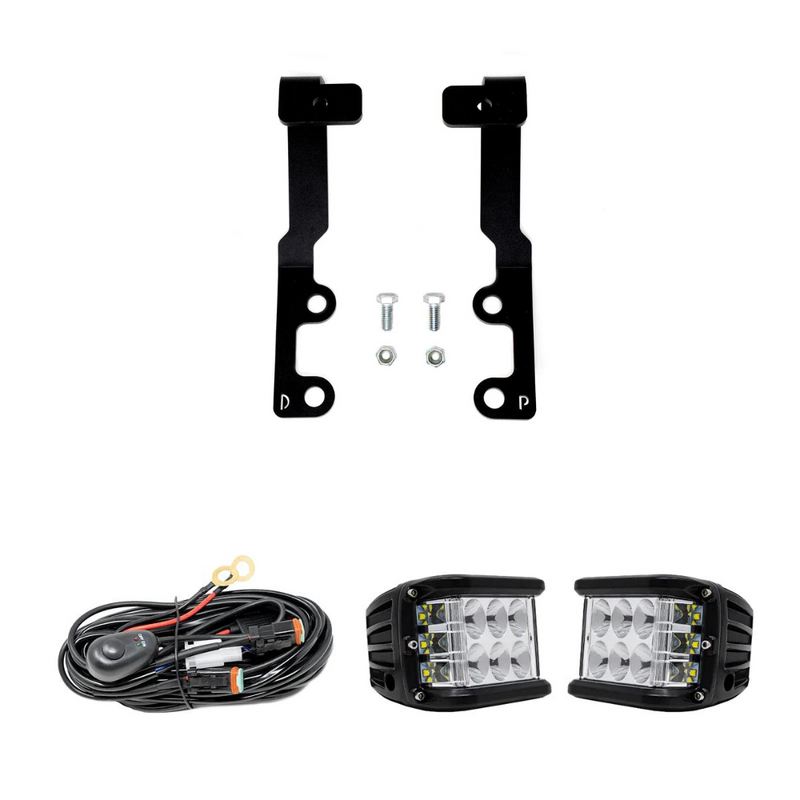 Cali Raised LED Low Profile Ditch Light Bracket Kit for Tundra (2022-2024)