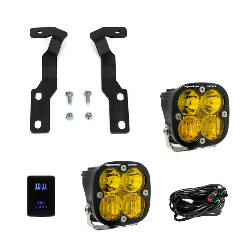 Baja Designs Squadron Sport Ditch Light Kit for Tacoma (2016-2023)