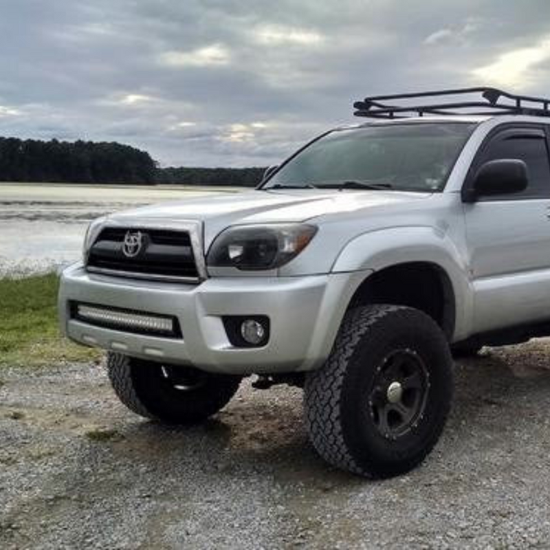 Cali Raised 32" Lower Bumper Flush LED Light Bar Mounting Brackets for 4Runner (2003-2009)