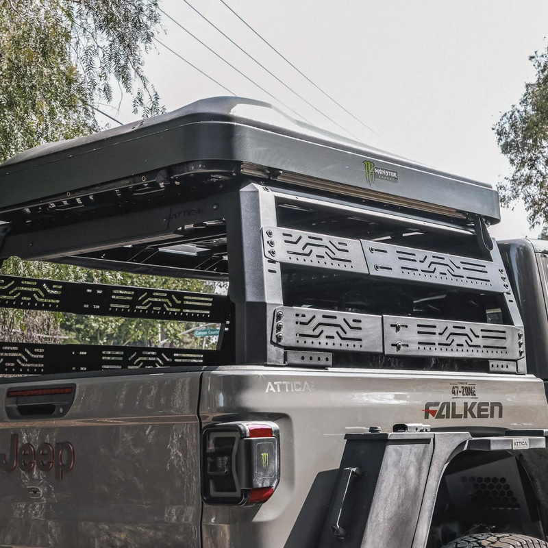 Attica 4x4 Frontier Series Bed Rack for Jeep Gladiator JT (2019-2023)