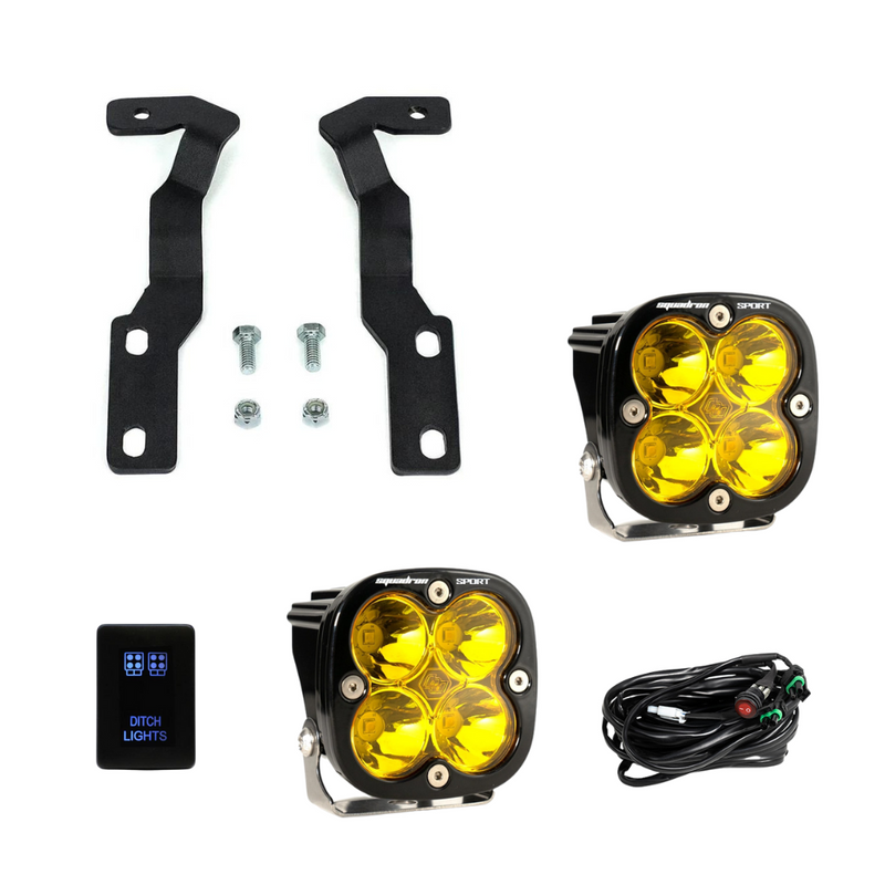 Baja Designs Squadron Sport Ditch Light Kit for Tacoma (2016-2023)