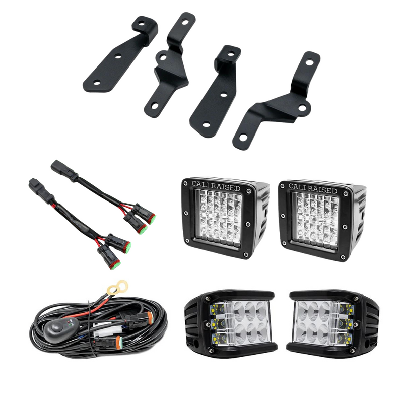 Cali Raised LED Ditch Light Mount Kit for Ford Bronco Raptor (2021-2024)