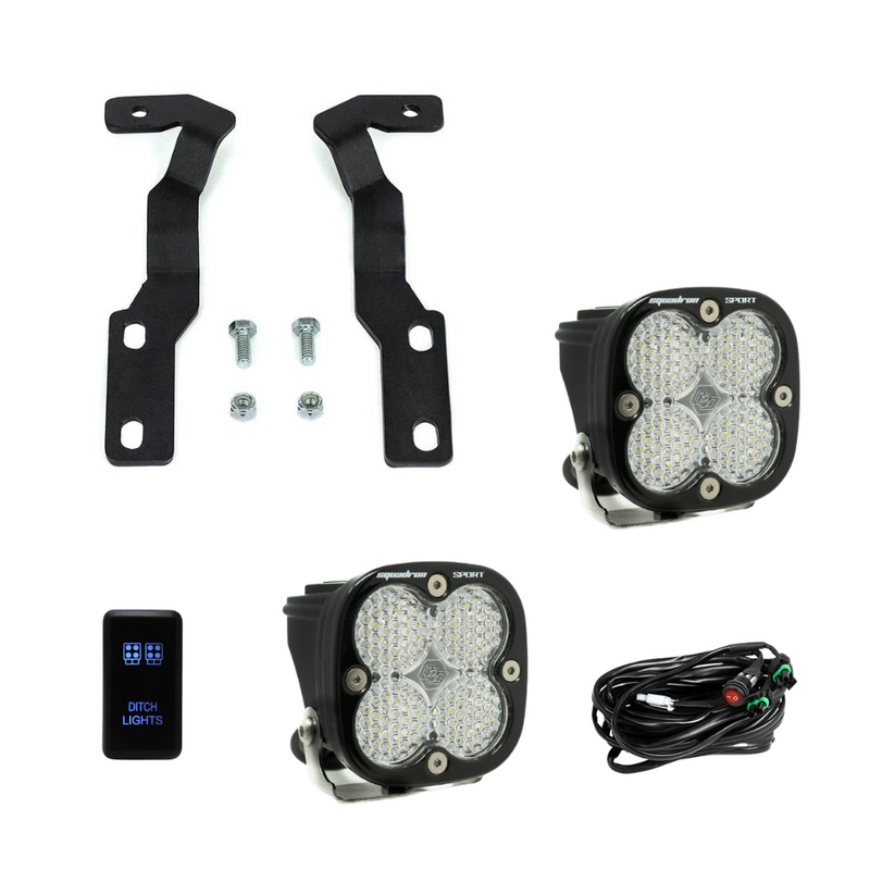 Baja Designs Squadron Sport Ditch Light Kit for Tacoma (2016-2023)