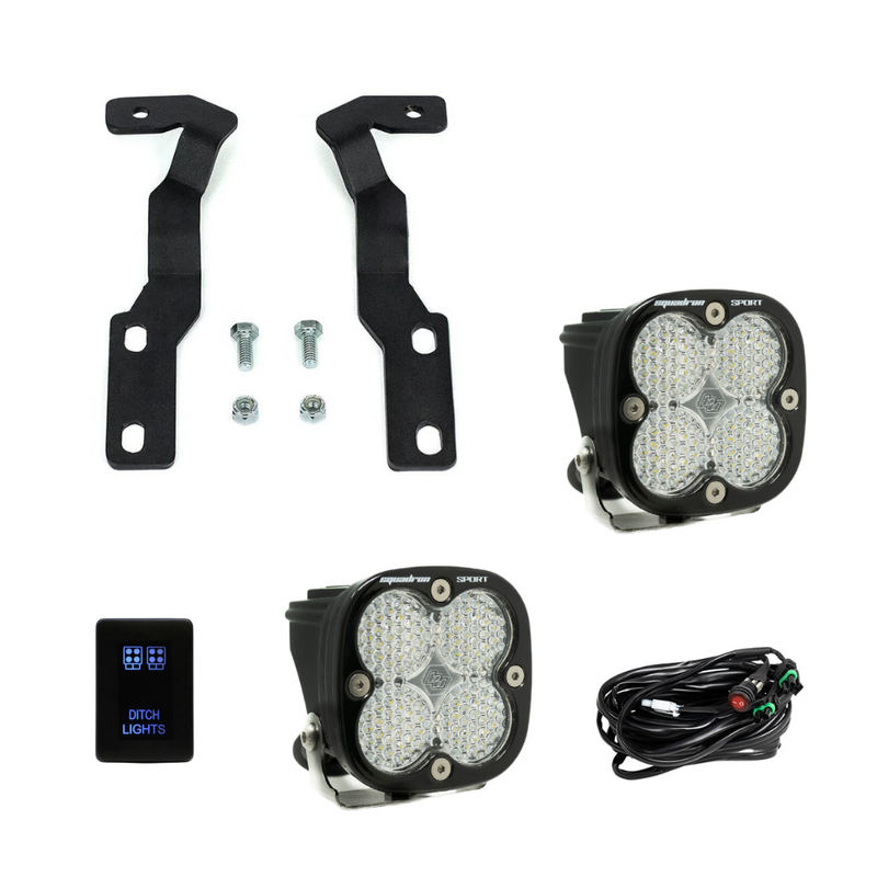 Baja Designs Squadron Sport Ditch Light Kit for Tacoma (2016-2023)