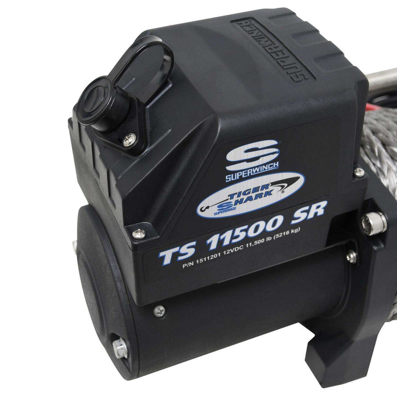 Superwinch Tiger Shark 11500SR Winch with Synthetic Rope