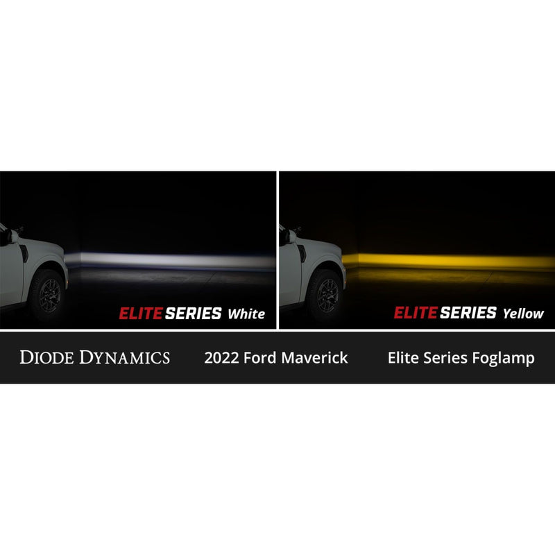 Diode Dynamics Elite Series Add-On LED Fog Light Kit for Ford Maverick (2022-2024)