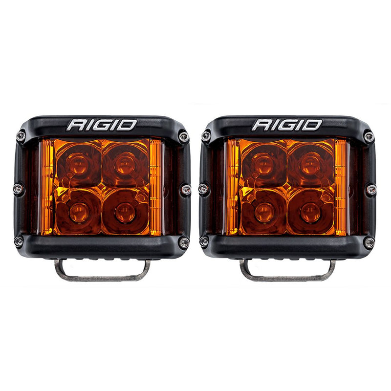 Rigid D-SS Amber Pro Lens Spot Optic LED Light Pods