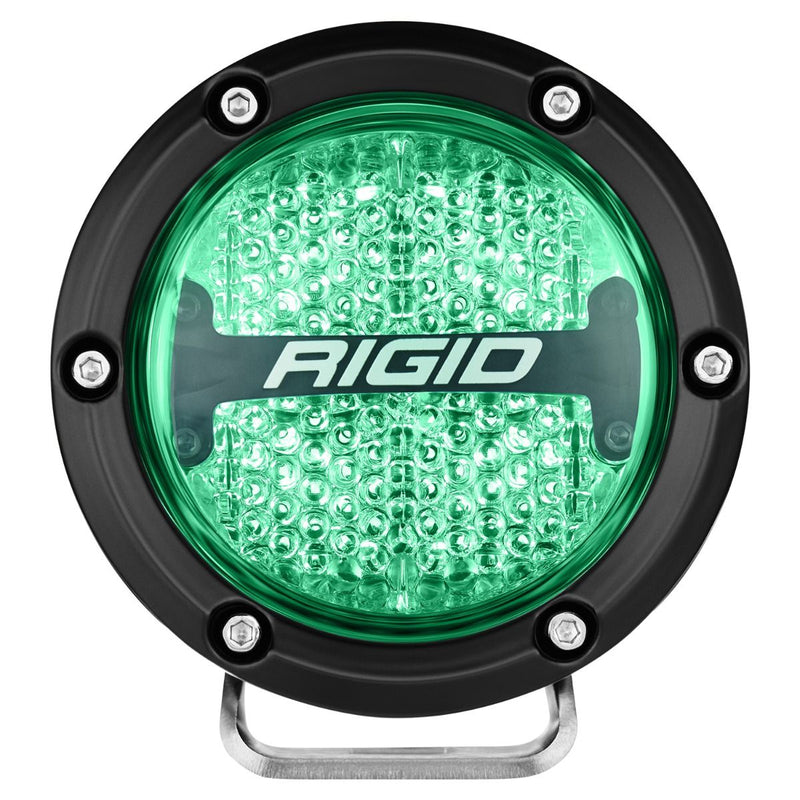 Rigid 360-Series 4" RGBW Diffused Optic with RGBW Backlight LED Light Pods