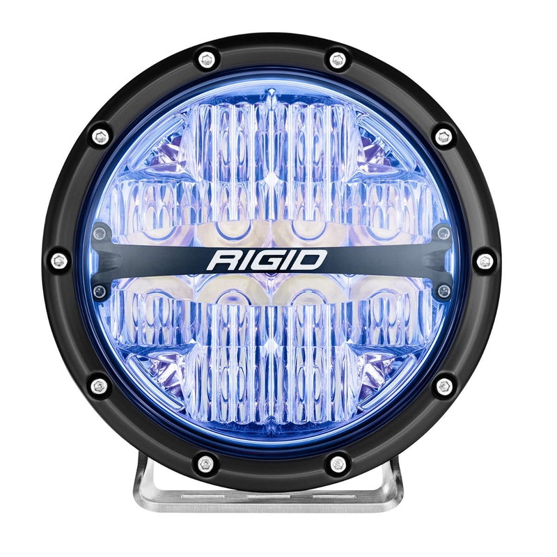 Rigid 360-Series 6" RGBW Drive Optic with RGBW Backlight LED Light Pods