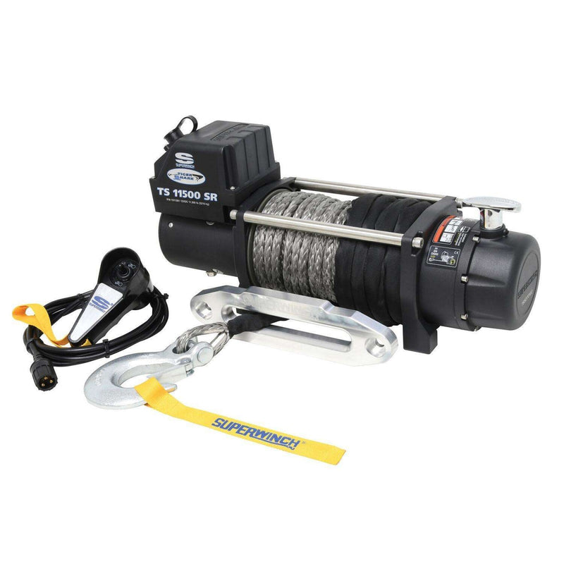 Superwinch Tiger Shark 11500SR Winch with Synthetic Rope