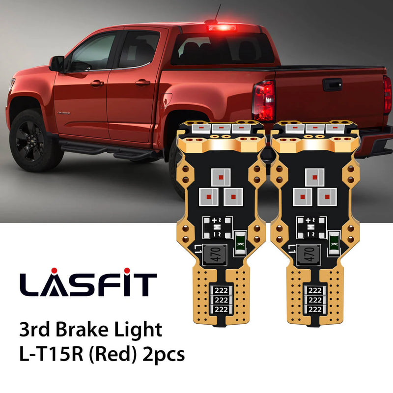 Lasfit Exterior LED Light Bulbs for Chevy Colorado (2015-2018)