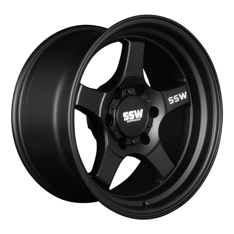 SSW Off-Road STRYKER Wheel - Matte Black - 17x9.0 -25 (6 LUG)