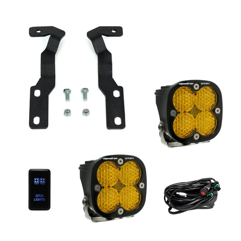 Baja Designs Squadron Sport Ditch Light Kit for Tacoma (2016-2023)