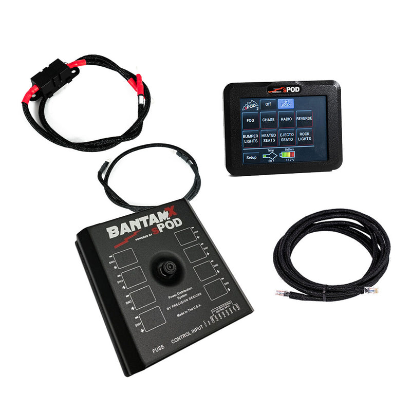 sPOD BantamX Touchscreen Wireless Switch Panel