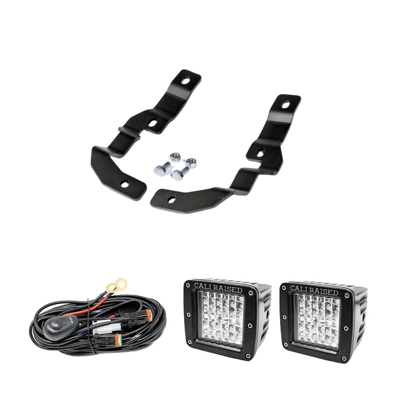 Cali Raised Low Profile LED Ditch Light Kit for Chevy Colorado (2015-2022)