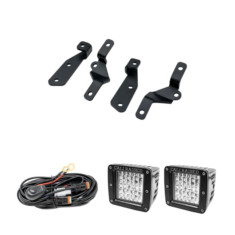 Cali Raised LED Ditch Light Mount Kit for Ford Bronco Raptor (2021-2024)