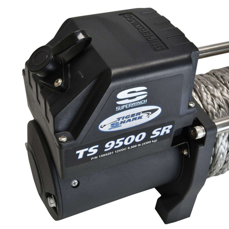 Superwinch Tiger Shark 9500SR Winch with Synthetic Rope