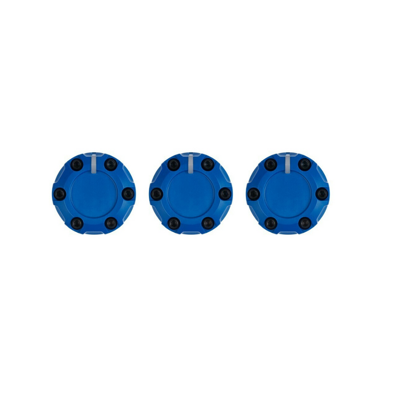 AJT Design Climate Knobs (3 Pack) for Toyota Tundra (2014-2021)