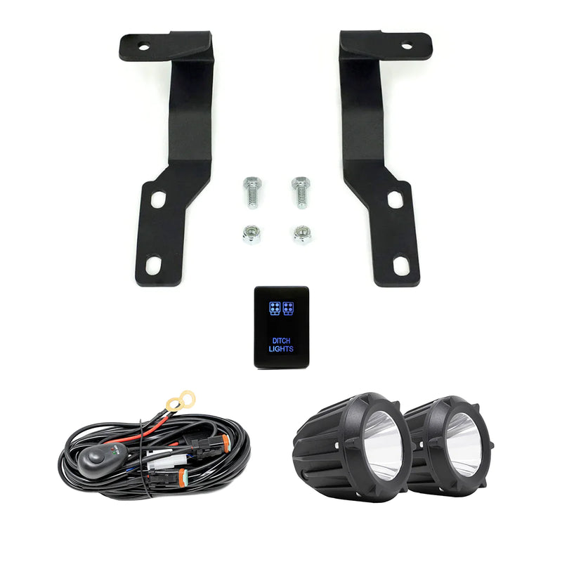 Cali Raised Low Profile Ditch Light Kit for Tacoma (2016-2023)