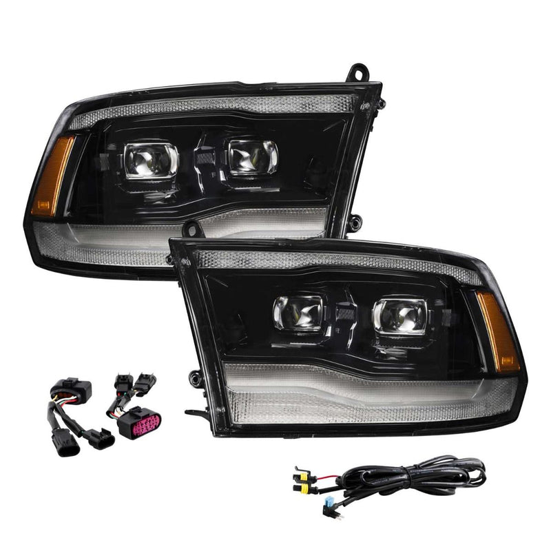 Form LED Projector Headlights for Ram 1500/2500/3500 (2009-2018) - Aspire Auto Accessories