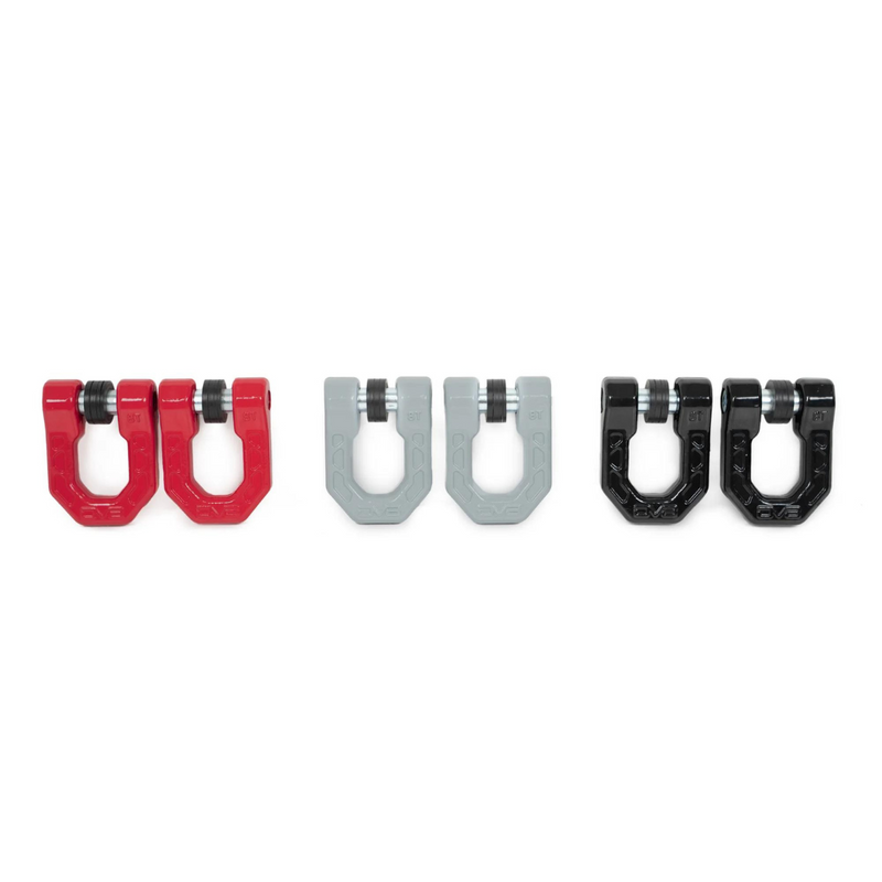 DV8 Elite Series 3/4" D-Ring Shackles