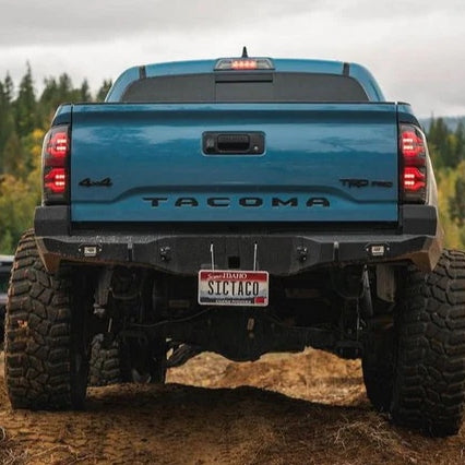 Backwoods Hi-Lite High Clearance Rear Bumper for Tacoma (2016-2023)