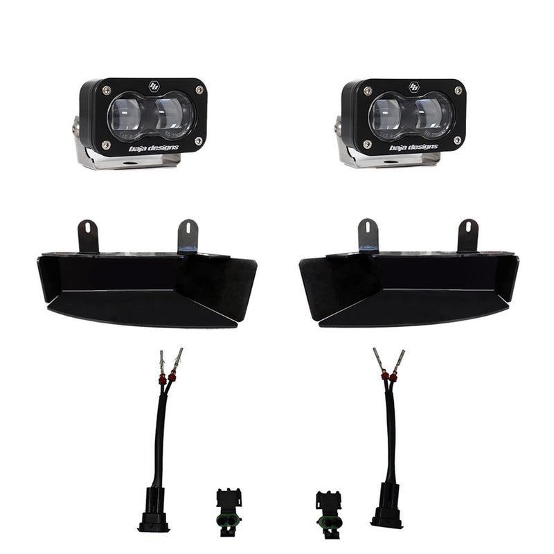 Baja Designs S2 SAE Fog Pocket Light Kit for RAM 2500/3500 (2019-2024)