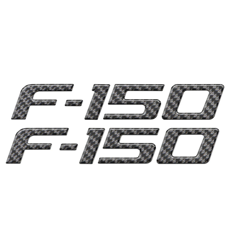 Tufskinz "F-150" Side Emblem Letter Inserts for Ford F-150 (2009-2014)