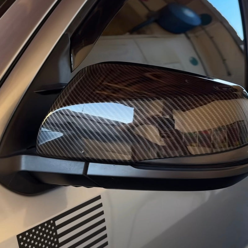 Carbon Fiber Mirror Caps for Tacoma (2016-2023)