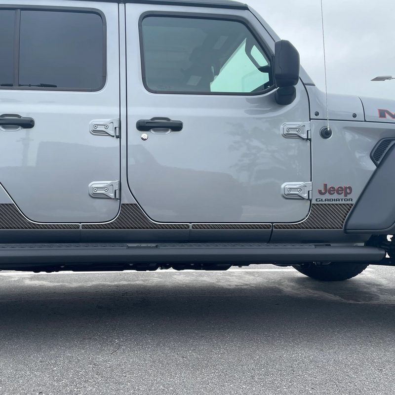 Tufskinz Rocker Panel Overlays for Jeep Gladiator (2019-2024)