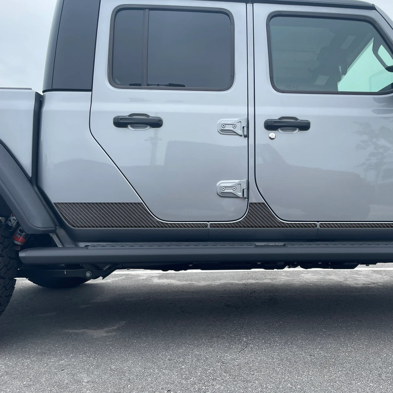 Tufskinz Rocker Panel Overlays for Jeep Gladiator (2019-2024)