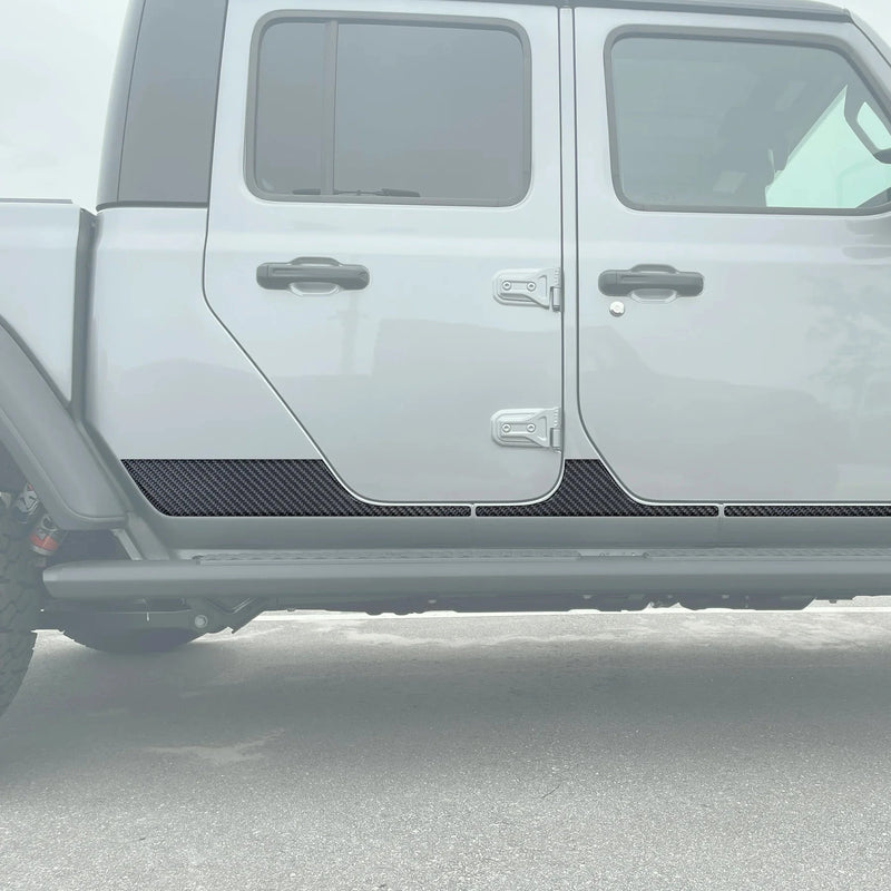 Tufskinz Rocker Panel Overlays for Jeep Gladiator (2019-2024)