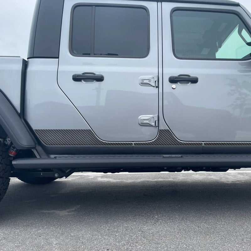 Tufskinz Rocker Panel Overlays for Jeep Gladiator (2019-2024)