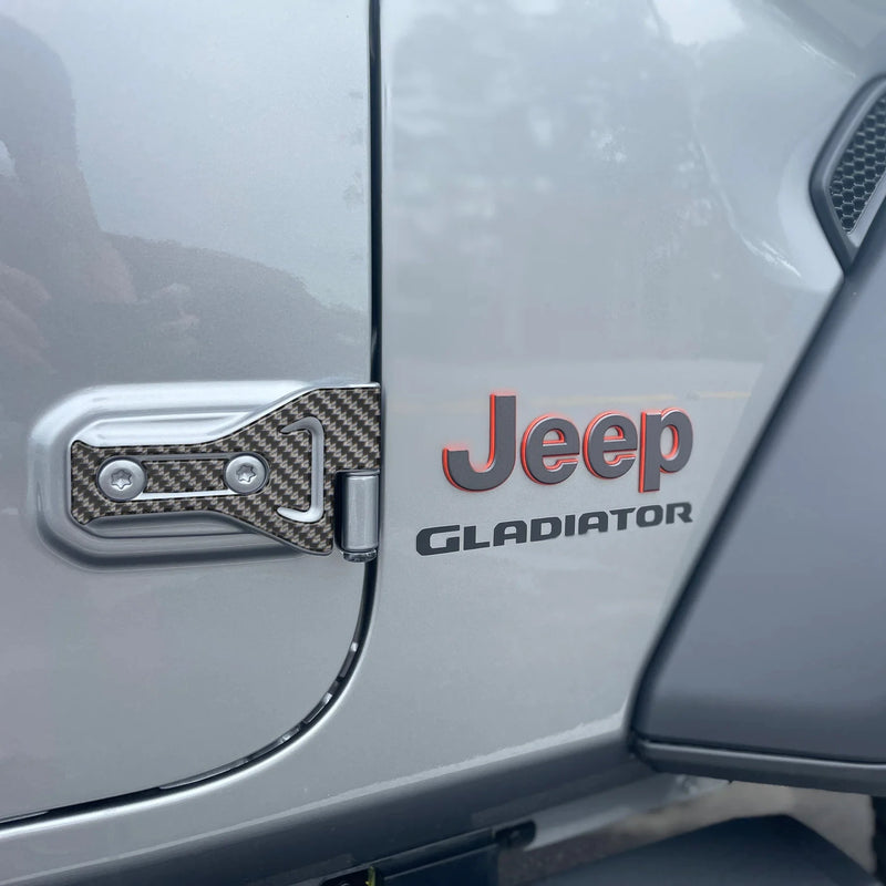 Tufskinz Door Hinge Overlays for Jeep Gladiator (2019-2024)