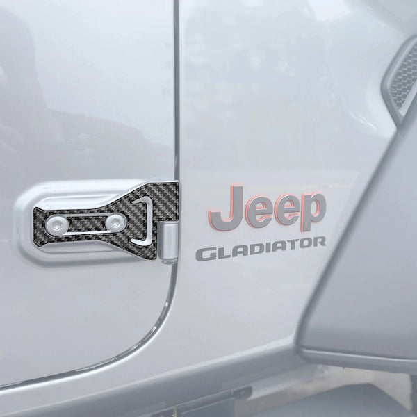 Tufskinz Door Hinge Overlays for Jeep Gladiator (2019-2024)