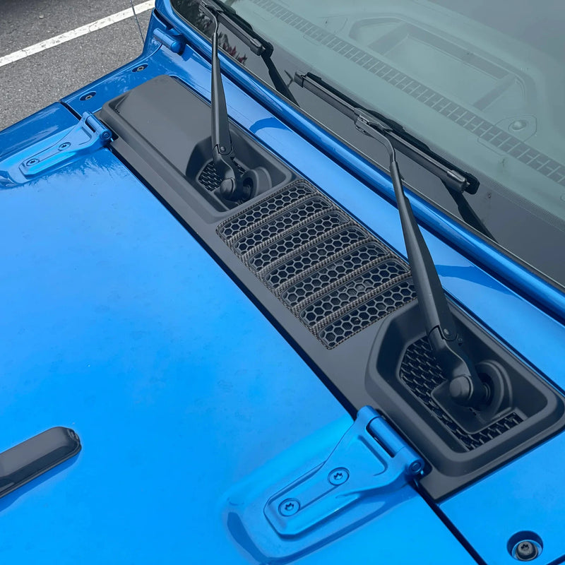 Upper Cowl Center Vent Overlays for Jeep Gladiator (2019-2024)