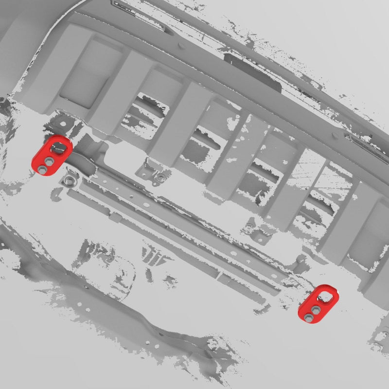 Nytop Lower Front Recovery Points for Tacoma (2024-2025)