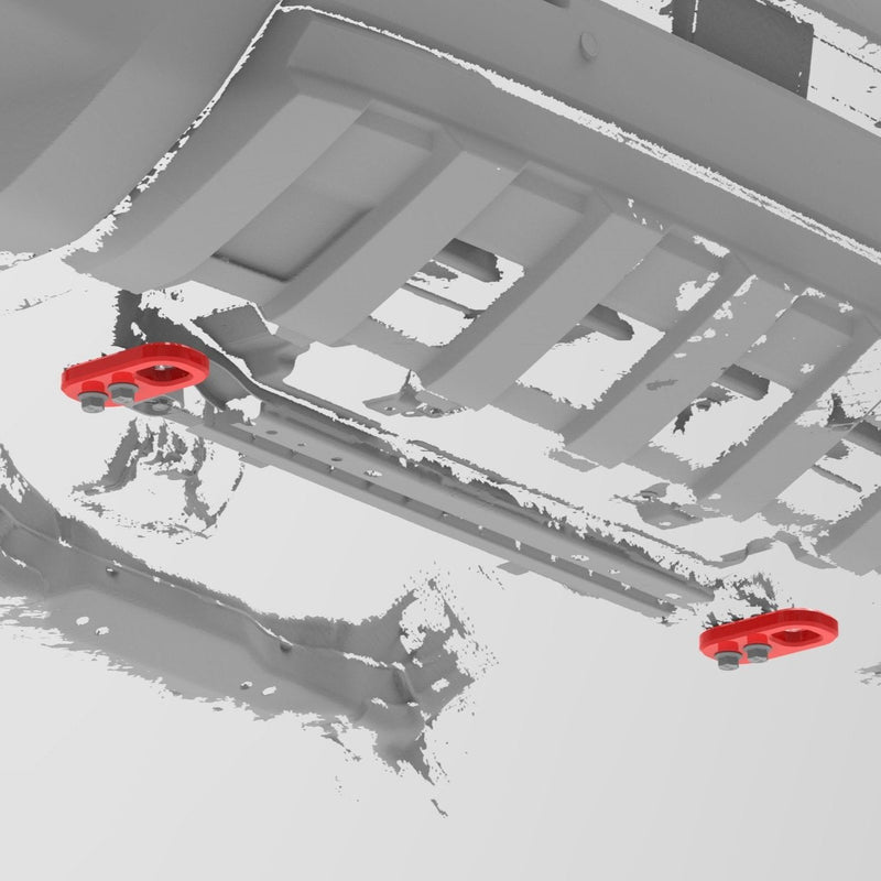 Nytop Lower Front Recovery Points for Tacoma (2024-2025)