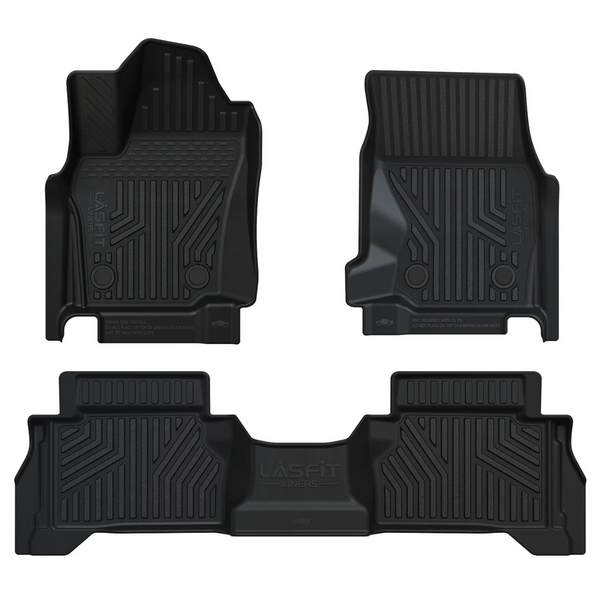 Lasfit All-Weather Floor Mats for Toyota Tacoma (2024-2025)