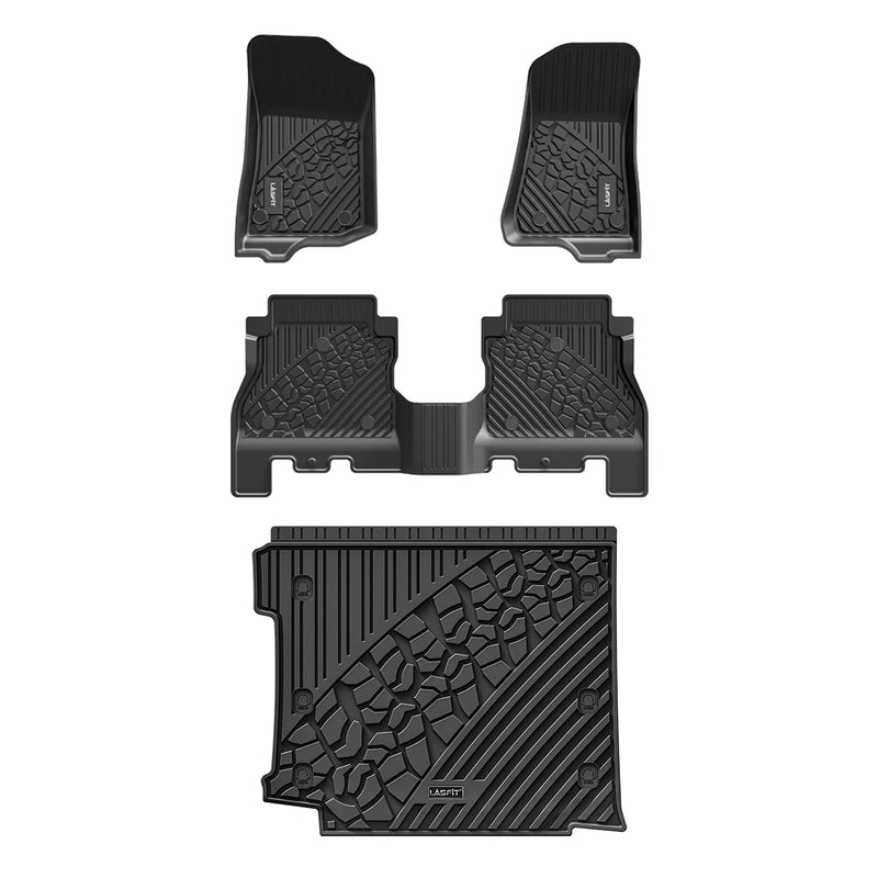 Lasfit Floor Mats for Jeep Wrangler JL (2018-2024)