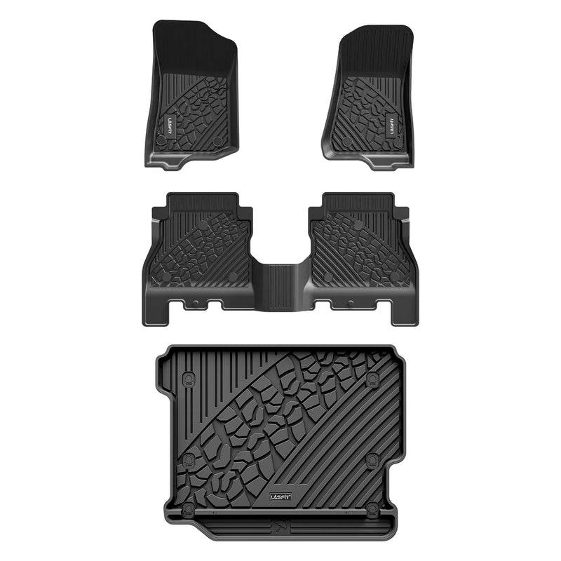 Lasfit Floor Mats for Jeep Wrangler JL (2018-2024)