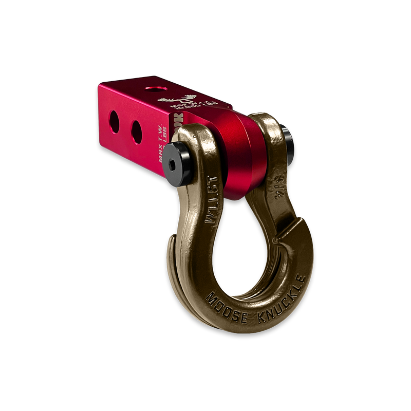 Jowl 3/4 Split Shackle and Red Mohawk 2.0 Receiver Combo