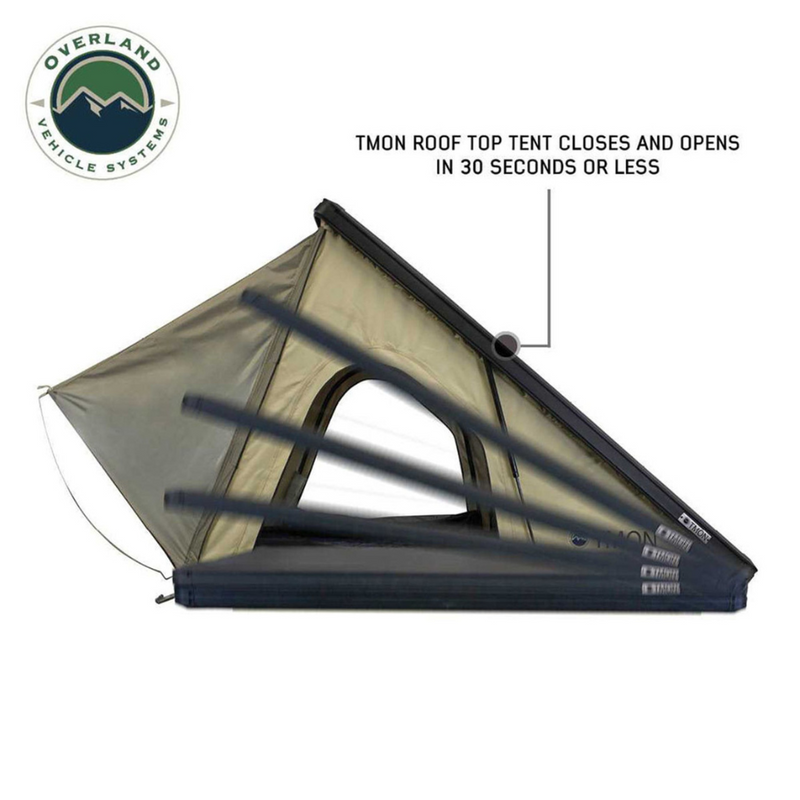 OVS LD TMON Clamshell Aluminum Hard Shell Roof Top Tent