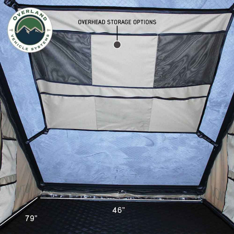 OVS LD TMON Clamshell Aluminum Hard Shell Roof Top Tent