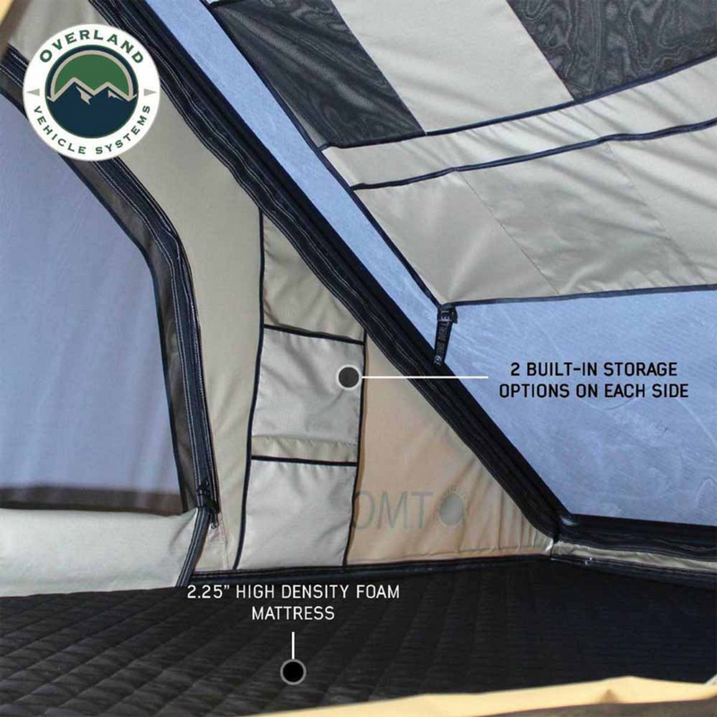 OVS LD TMON Clamshell Aluminum Hard Shell Roof Top Tent