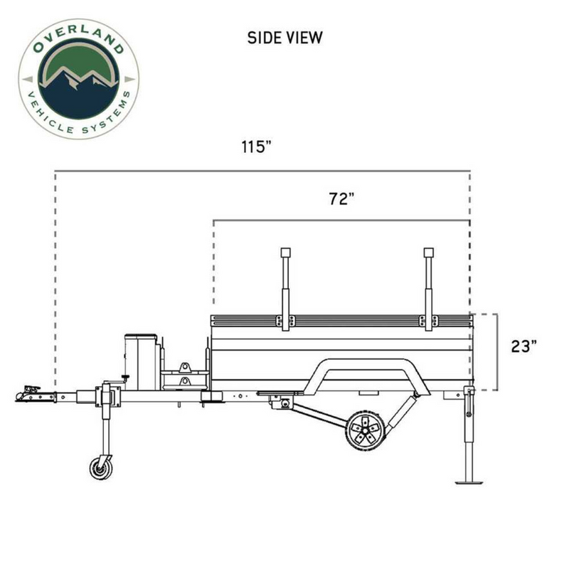 OVS Military Style Off Road Trailer