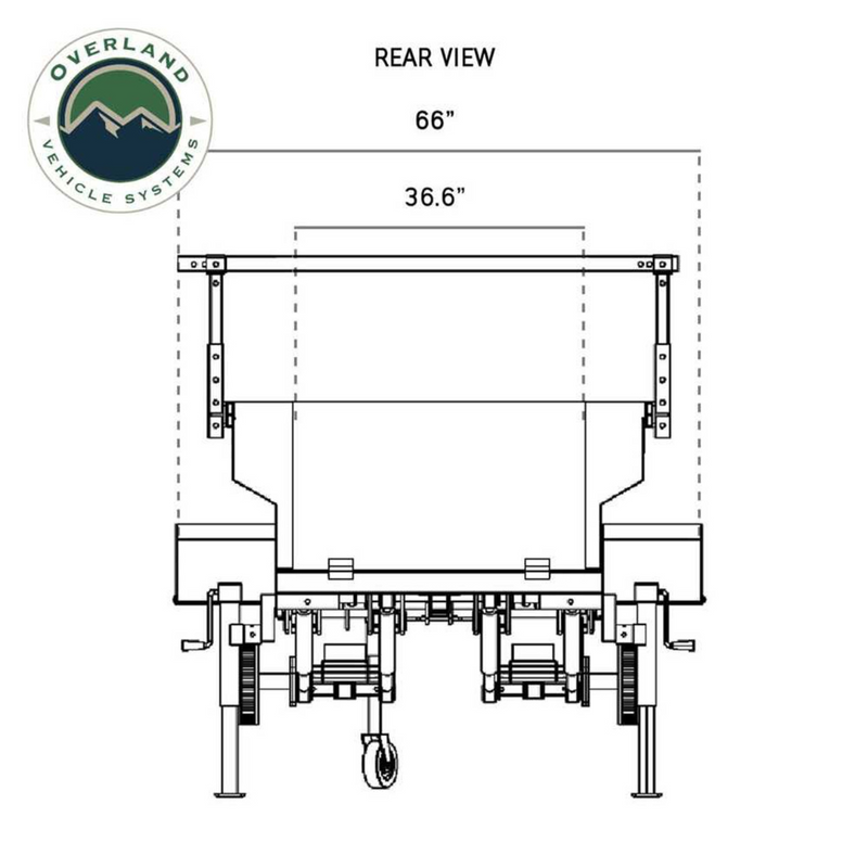 OVS Military Style Off Road Trailer